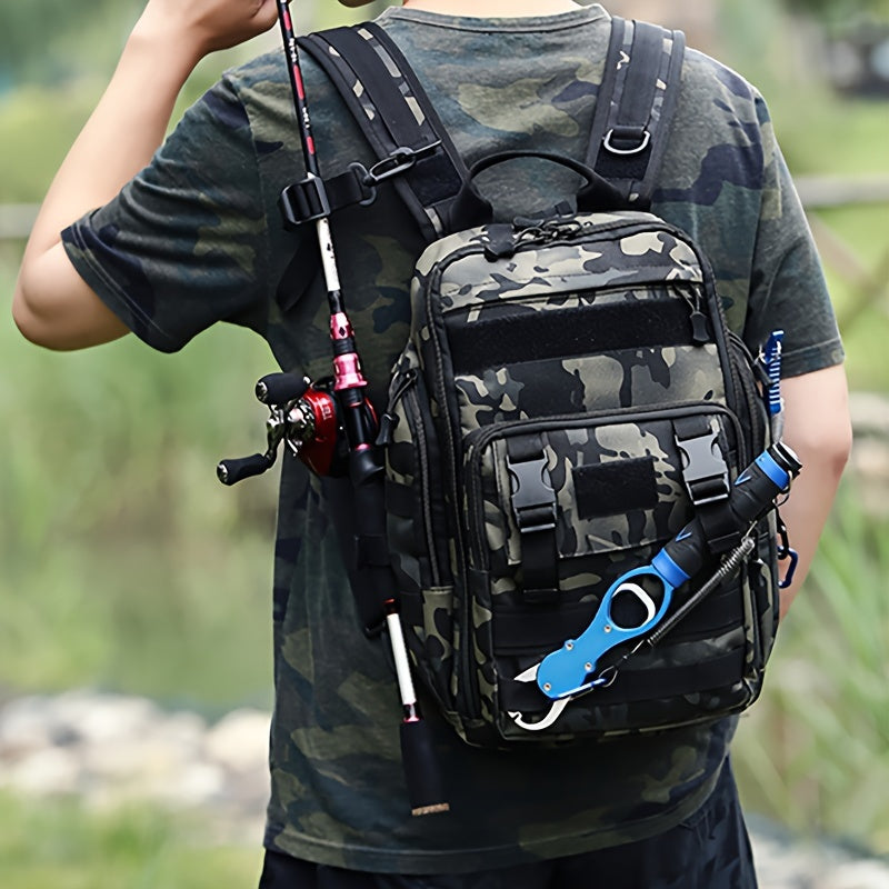 Large Capacity Backpack for Outdoor Fishing Storage Bag