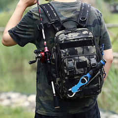 Large Capacity Backpack for Outdoor Fishing Storage Bag