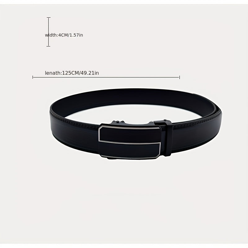ZDC X06 Men's Leather Belt Automatic Buckle Casual Versatile Belt