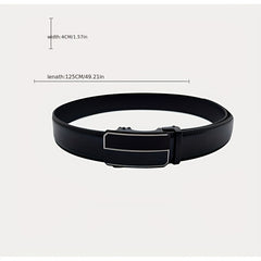 ZDC X06 Men's Leather Belt Automatic Buckle Casual Versatile Belt