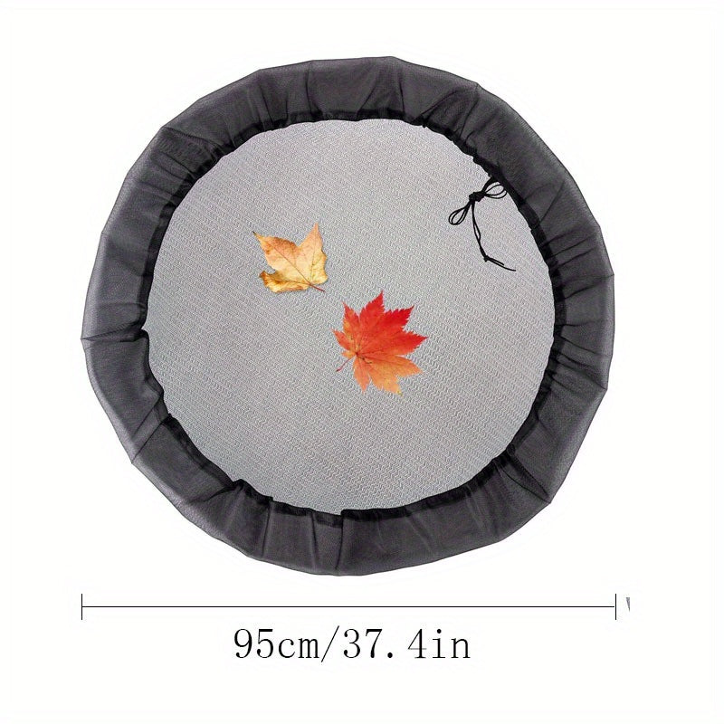 Garden Bucket Protection Net Cover Rain Barrel Filter Water Tank Screen