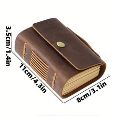 Leather Carry on Sketchbook for Travel