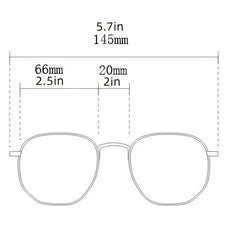 Retro Rectangle Sunglasses Small Square Sun Glasses UV Protection