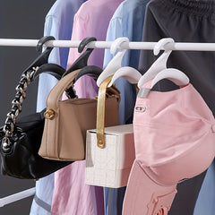 2pcs Bag Hook Wardrobe Storage Hanging Bag Hanger - No Marks Strap