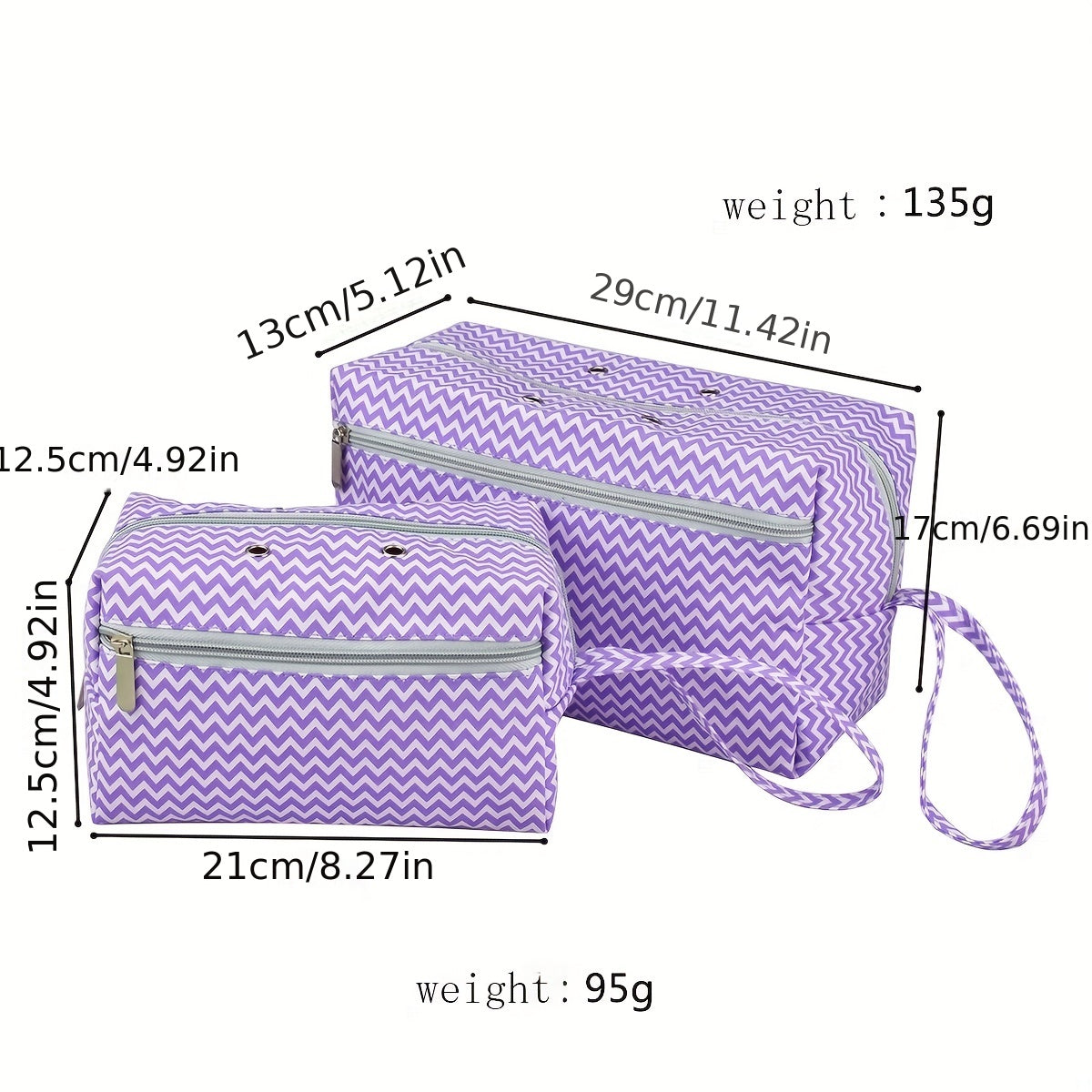 Yarn Storage Bag with 4 Wire Hole and Compartment Drawstring