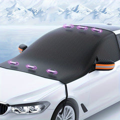 Winter Car Windshield Snow Cover - Magnetic Thick Oxford Cloth