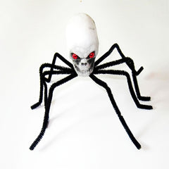 Halloween Little Ghost Head Spider Horror Prank Props Party Supplies