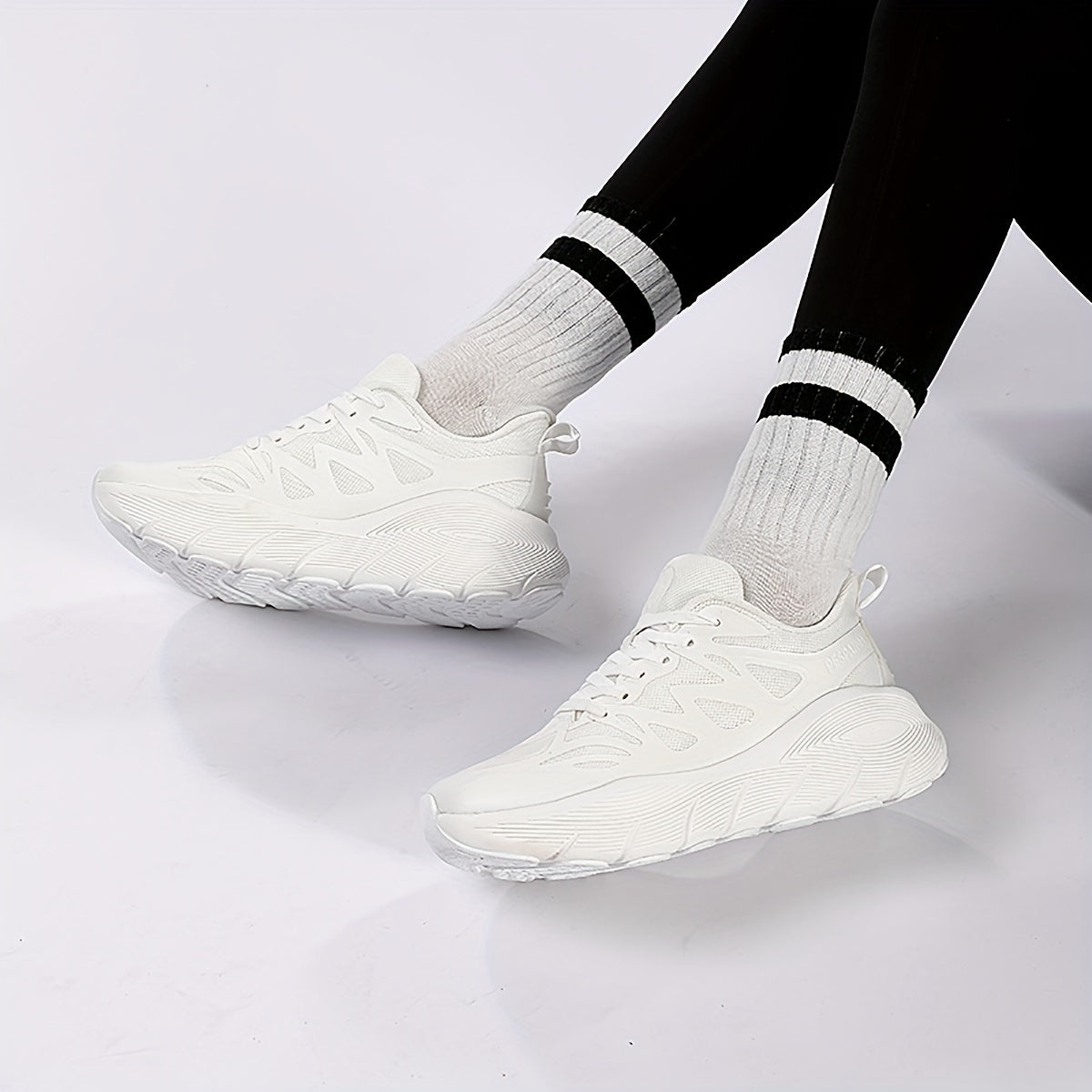 Women's Breathable Running Shoes Shock Absorption Athletic Sneakers