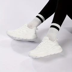 Women's Breathable Running Shoes Shock Absorption Athletic Sneakers