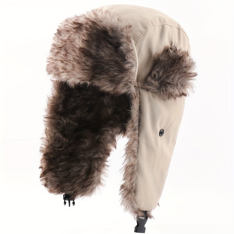 Winter Plus Velvet Ear Protection Knitted Hat