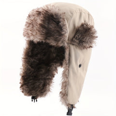 Winter Plus Velvet Ear Protection Knitted Hat