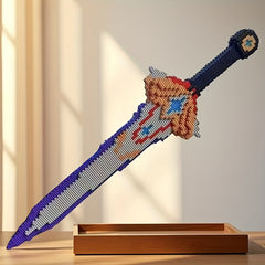 1701pcs Mini Blocks Sword Assembly Model Toy Gift for Boys
