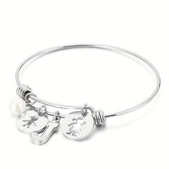 BFF English Letter H N Pendant Bracelet For Girls Gift Friends Kids Accessories