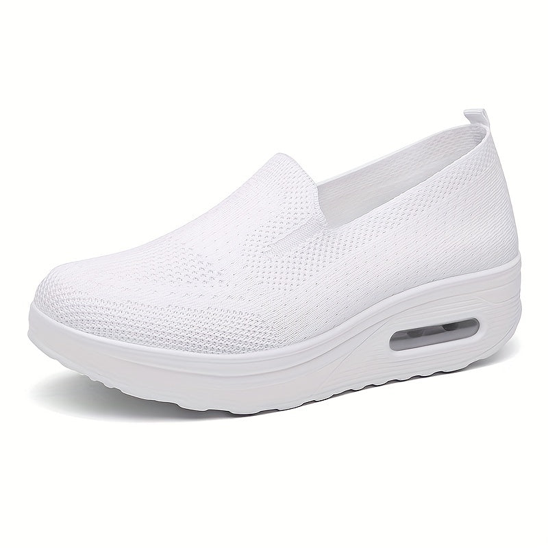 Women's Casual Mesh Air Cushion Sports Shoes Lightweight Walking Shoes