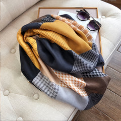 Linen Women's Scarf Long Shawl Lightweight And Soft