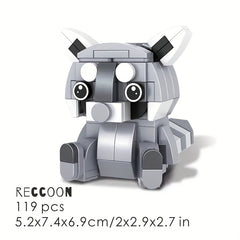 Mini Animal Building Blocks - Compatible with Multiple Scenes