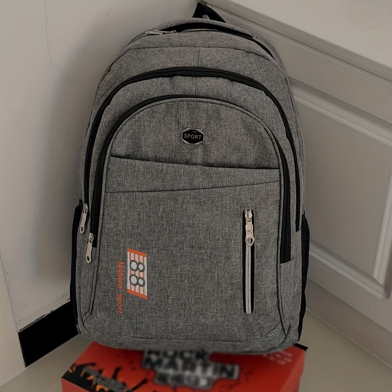 Large Capacity Travel Backpack Lightweight Nylon Laptop Bag Women's Casual