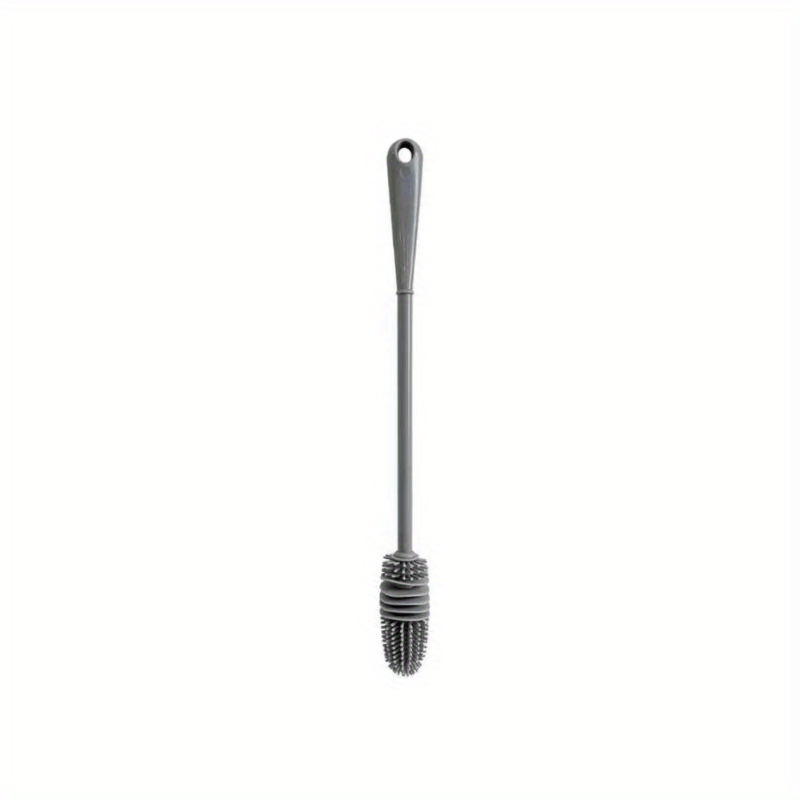Long Handle Silicone Milk Bottle & Glass Cup Cleaner Brush