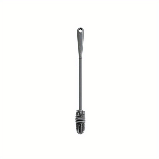 Long Handle Silicone Milk Bottle & Glass Cup Cleaner Brush