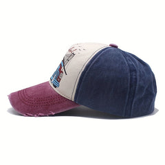 Vintage Washed Truck Baseball Cap Distressed Casual Peaked Cap