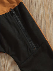 Boys Block Long Pants Casual Comfortable For Spring And Autumn Kids Clothes