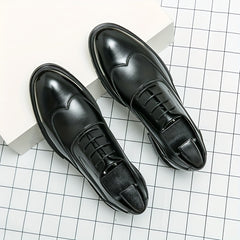 Men's Lace Up Formal Business Shoes Low Top Classic