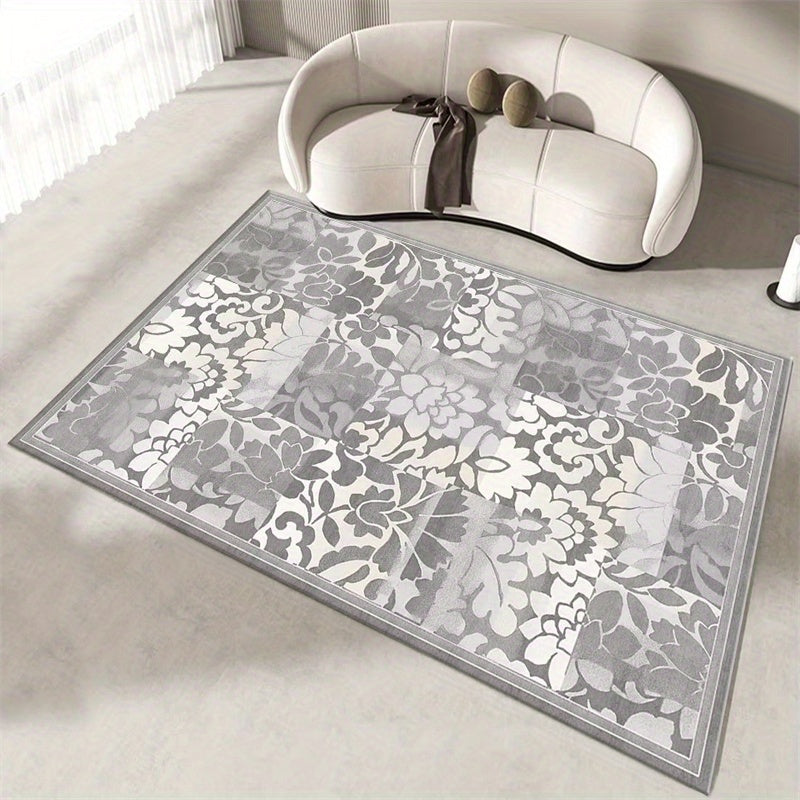 Loop Velvet Carpet Printed Carpet Machine Washable Heavy Duty High Carpet