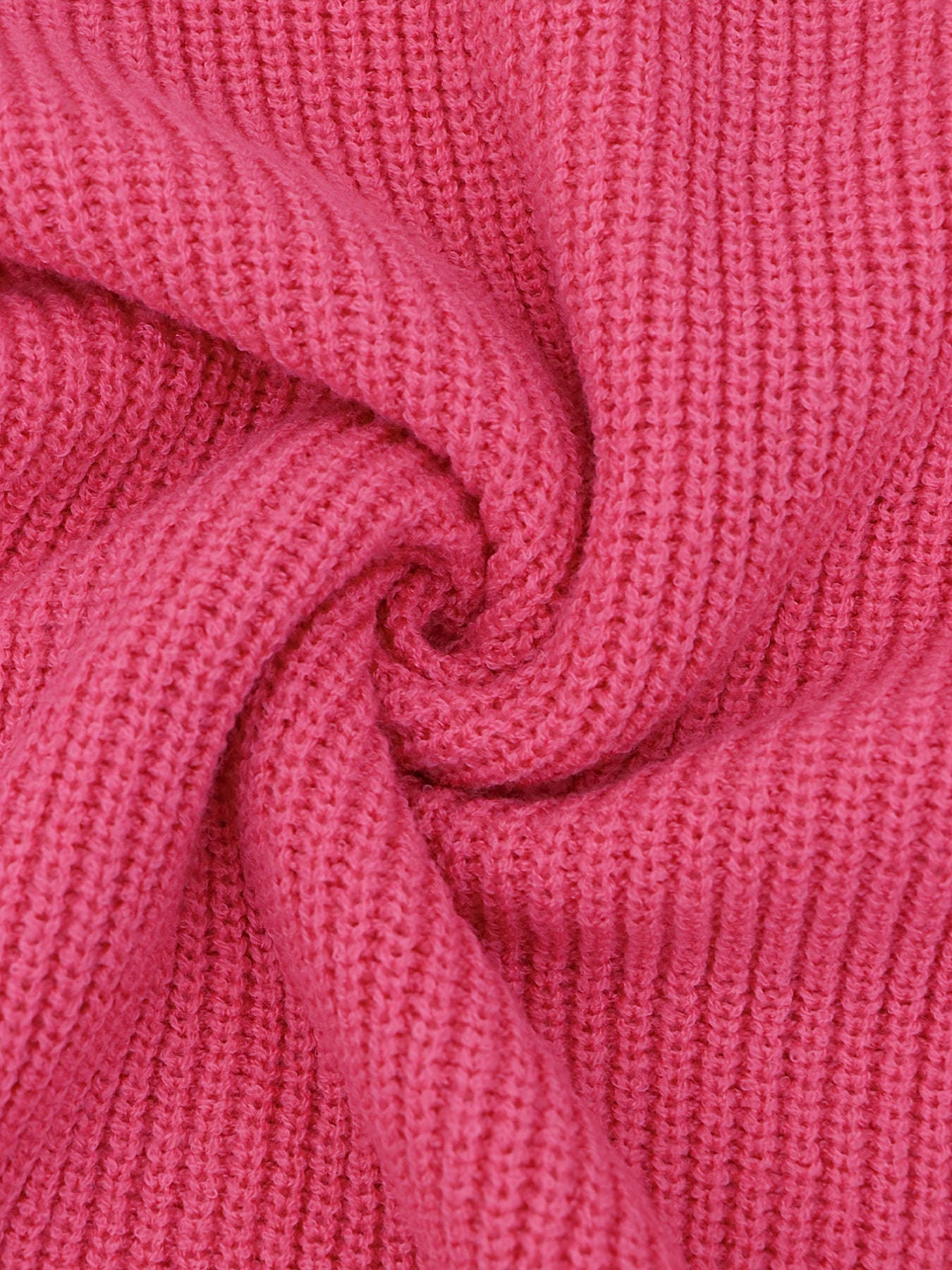Ripped Pullover Knitted Top Casual Drop Shoulder Sweater