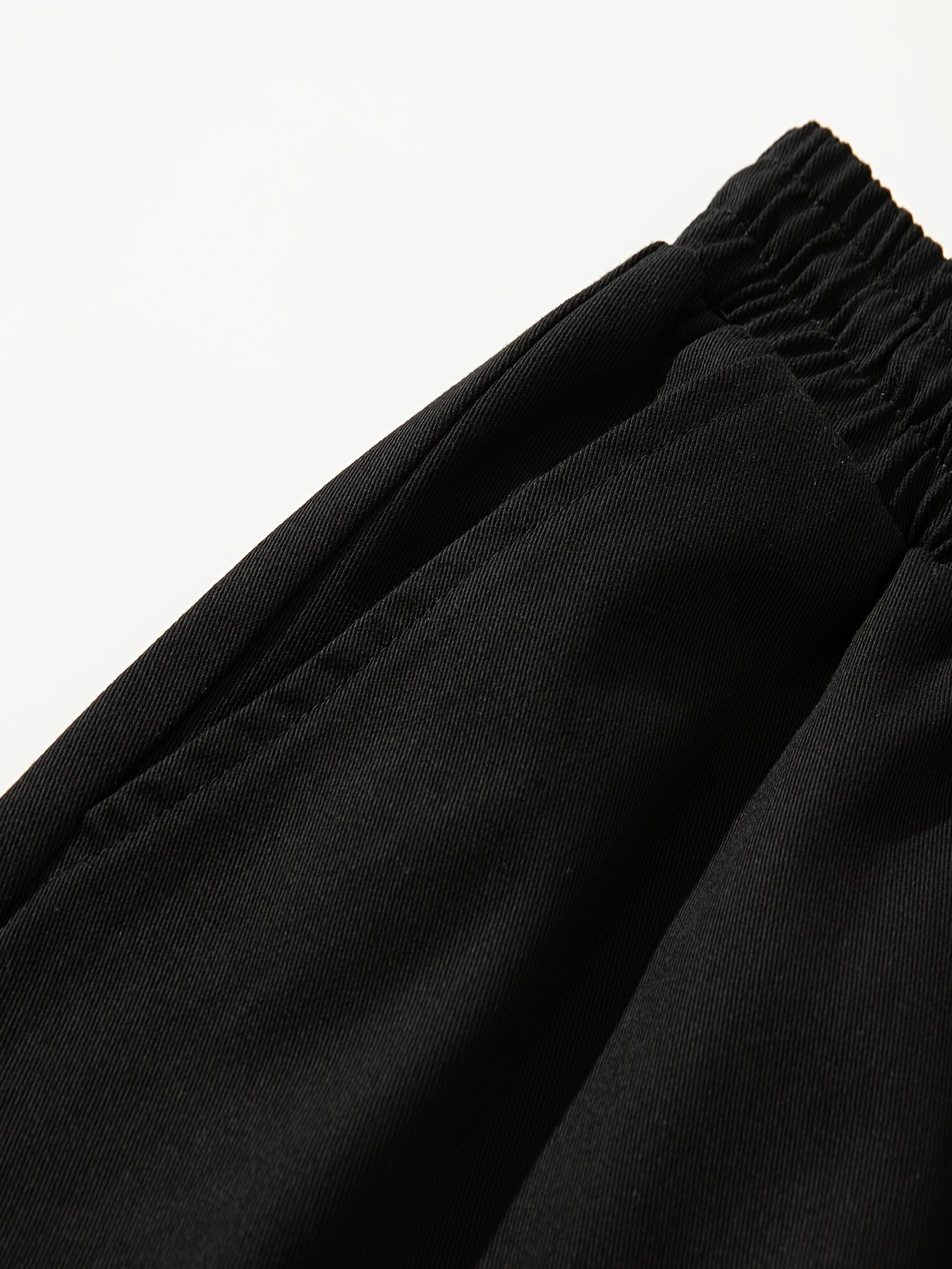 Men's Drawstring Cargo Pants for Spring/Fall