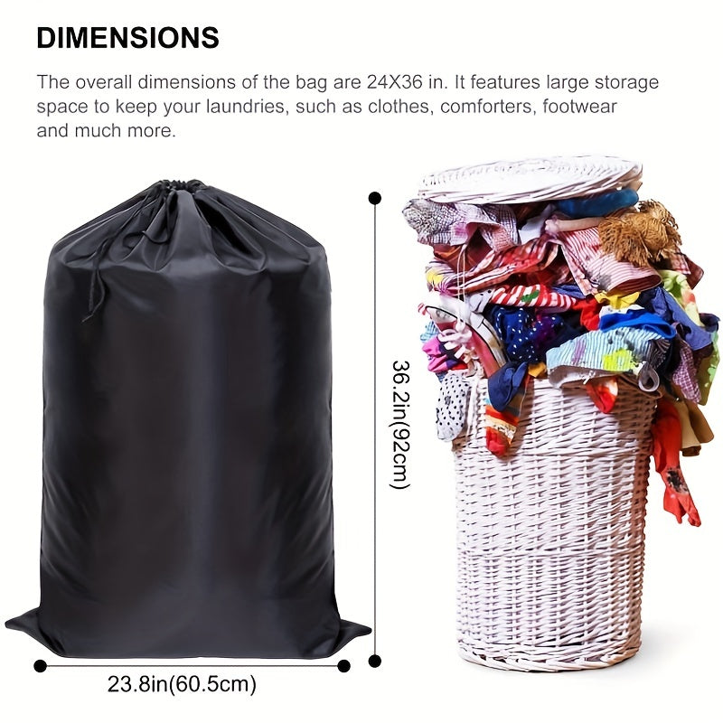 Waterproof Polyester Backpack Laundry Bag for Camping and Travel
