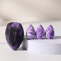 4 Piece Beauty Egg Set for Flawless Makeup Application