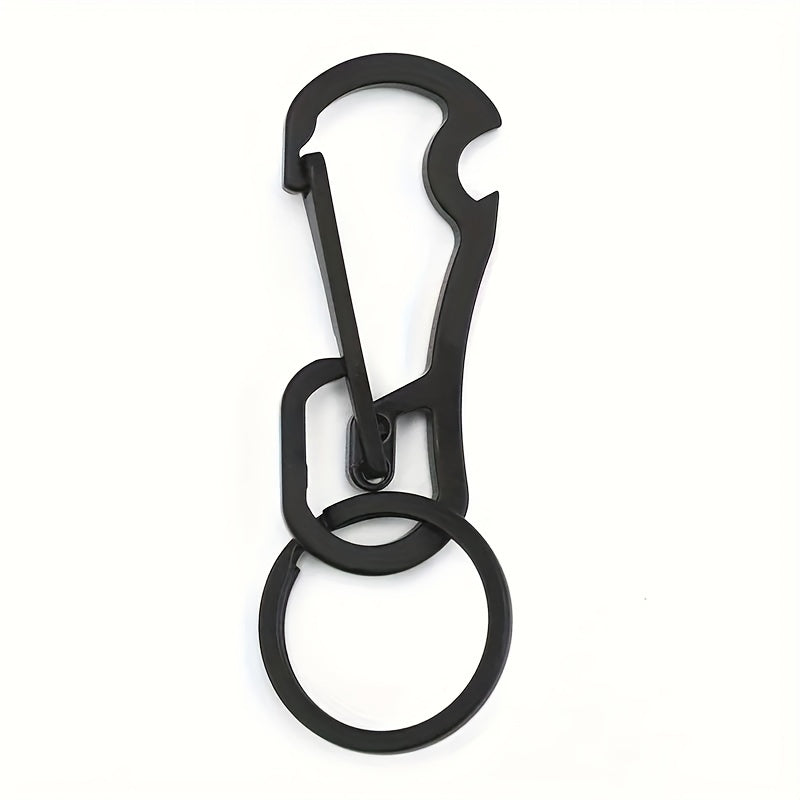 Stainless Steel Key Chain With Bottle Opener Multifunctional Keychain