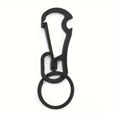 Stainless Steel Key Chain With Bottle Opener Multifunctional Keychain