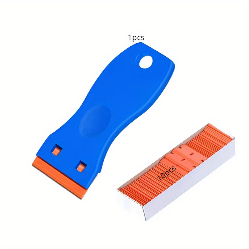 Plastic Scraper Tool - Non Scratch Cleaner for Small Spaces and Gaps