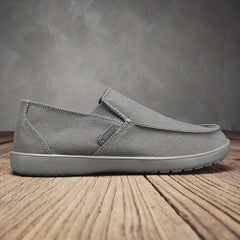 Men's Slip On Canvas Shoes Lightweight Breathable Casual Flats