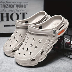 Men's Lightweight Hollow Out Clogs Summer Beach Sandals