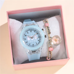Girl Luminous Silicone Watch Bracelet