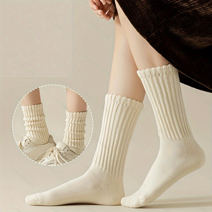 Thick & Warm Autumn/Winter Crew Socks Women's Stocking