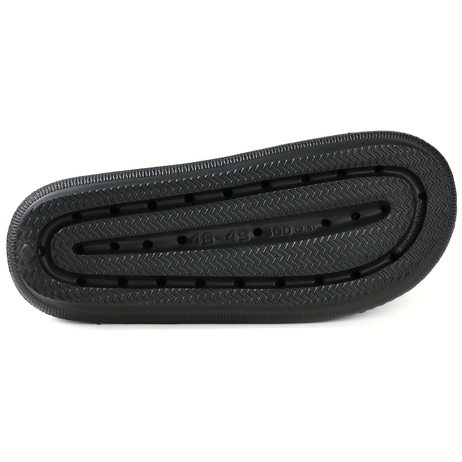 Men's Adjustable Strap Slip On Slides Casual Walking Slippers