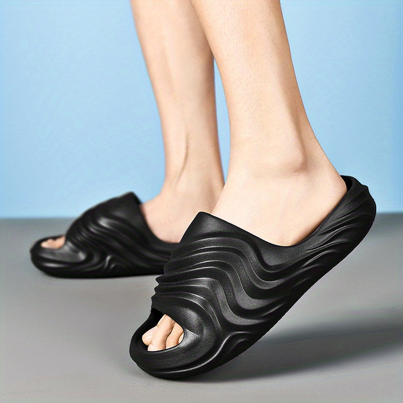 Men's Stylish Slip On Slides Assorted Colors Casual Walking Slippers