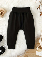 Infant Boys Spring & Autumn Elastic Waist Casual Pants