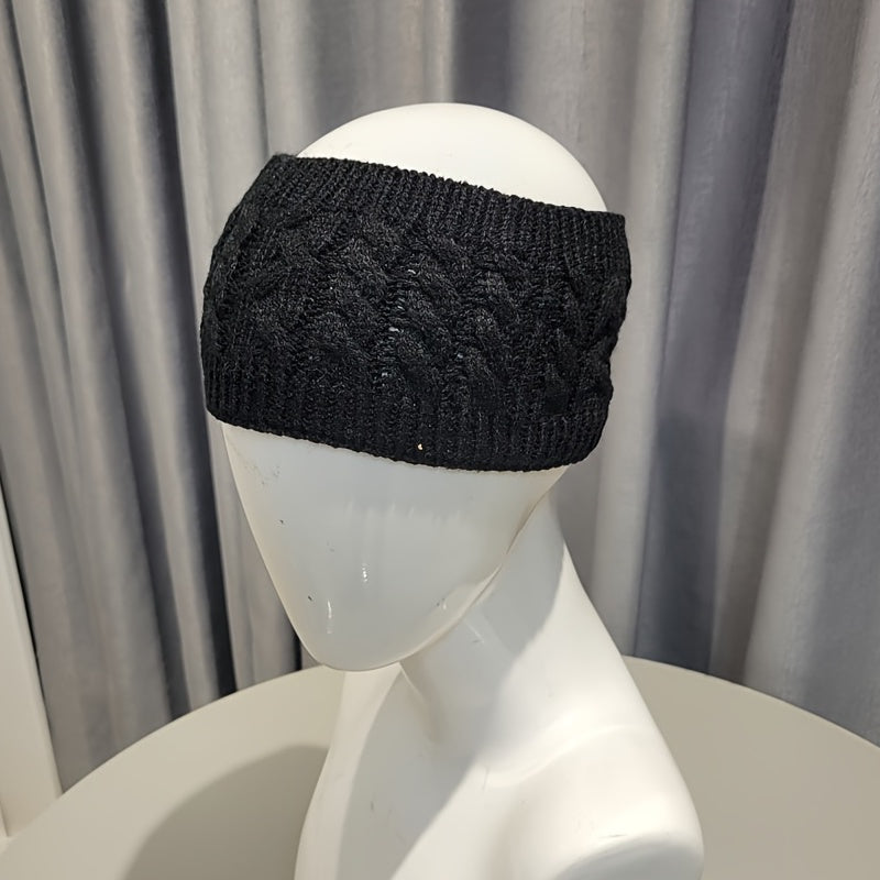 Winter Knitted Headband Hair Accessory Warmness Gift Christmas