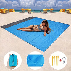 Waterproof Portable Camping Mat 2x2m 2x1m Folding Sandproof Picnic Beach Mat