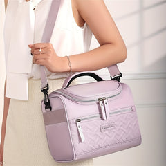 Sports Style Insulated Lunch Bag Hand Washable Polyester Meal Cooler