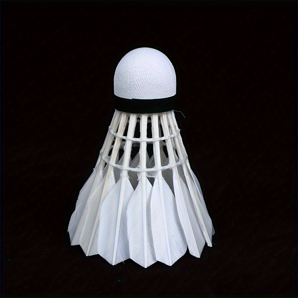 12pcs Feather Badminton Shuttlecocks For Competition Training