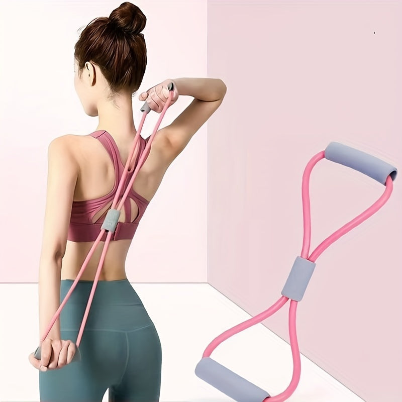 8 Shaped Yoga Puller Resistance Band for Chest Stretches