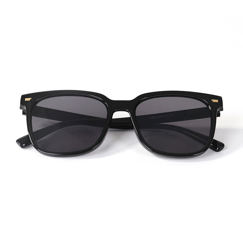 Cat Eye Sunglasses Square Frame Rivet Decor UV400