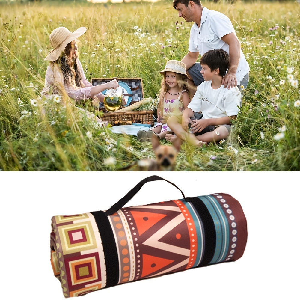 Outdoor Camping Waterproof Picnic Mat Soft Cloth Beach Mat