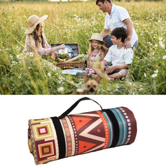 Outdoor Camping Waterproof Picnic Mat Soft Cloth Beach Mat