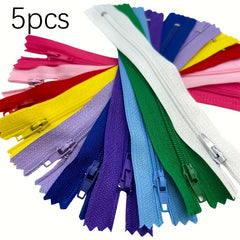 Random No 3 Zipper For Clothes Jeans Sewing Crafts Tailor Nylon Loop Zipper